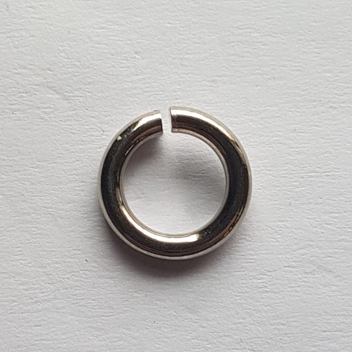 anellino argento 10mm aperto